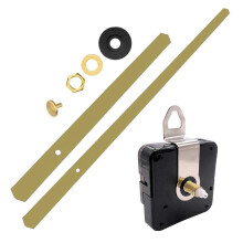 (3) Quartz DIY Wall Clock Movement Mechanism Kits Including Hands Battery Operated Repair Parts Replacement