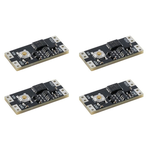 4Pcs Single Bond Button Bistable  Module 4.5-26V 1.3UA Load 10A Low Power Wide Voltage  One Key  Module