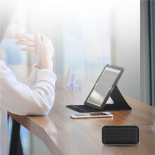 3X Altoparlante Wireless Portatile  Tascabile per Esterni Audio Altoparlante  Ultrasottile Supporto per Altoparlante TF Card -Nero