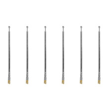 6X Reemplazo 60cm 4 Secciones Antena Telescopica para Radio TV