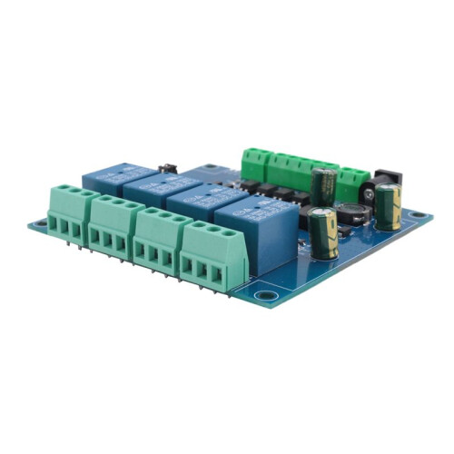 2X Modbus Rtu 4 Ch Relay Module Input 485 Ttl Uart Communication 4-Channel Input 7-24V Relay Module 2