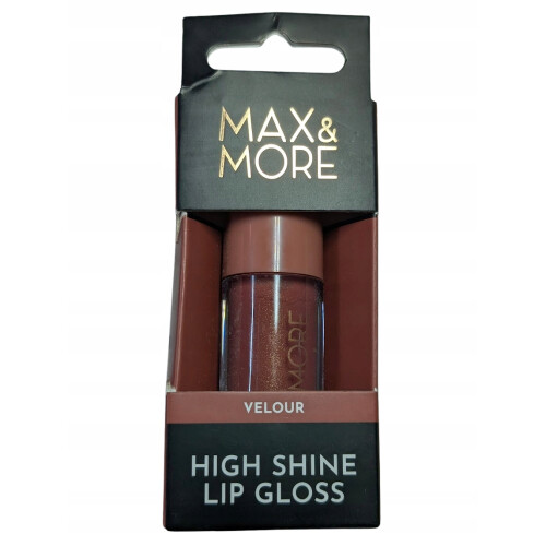 Błyszczyk Do Ust Max & More High Shine Lip Gloss Velour
