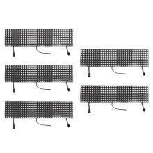 5X LED Matrix Panel, WS2812B RGB 832 Pixels Digital Flexible Dot Matrix Individually Addressable LED Display Screen