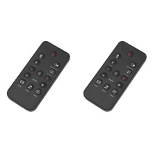 2X Télécommande Sans Fil pour Contrôleur de Lecteur de Système Audio Cinema SB150 Noir