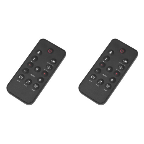 2X Wireless Remote Control for  Cinema SB150 Audio System Player Controller Black