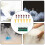 2X  Umidificatore USB di Tipo C Kit DIY Mist Maker e Driver Circuit Board 6 Fogger Atomization Film Atomizer Sheet(B) 4