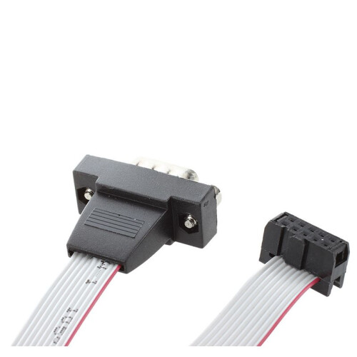 3X DB9 RS232 to 10 Pin Ribbon Cable Connector Adapter 2