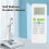2X GYKQ-52 Remote Control for TCL Air Conditioner Home Heating and Cooling Function Replacement Remote Control 3