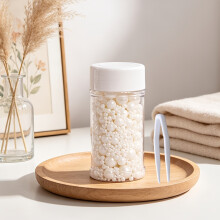White Pearl and Clip Combination Kit, Mixed Sizes of White Round Beads in a Bottle, Cake Decorating Kit, Decorating