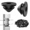 100PCS Cable Railing Rubber Grommets for 1/8Inch 5/32Inch 3/16Inch Cable for Metal Cable Railing Posts,Cable Railing Kit 8