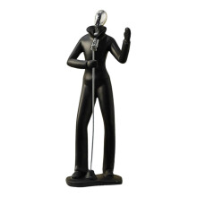 (A) Art Sculpture Home Decoration Statue for Sports Music Home Decoration Figurine Gift for Sportsmans and Musician Multicolor