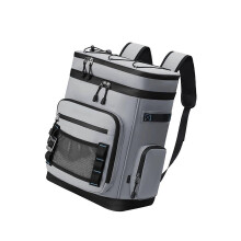 (grey) Waterproof Insulated Picnics Backpacks Cold Storage Thermal Bag For Outdoors Adventure Campings Large Capacity  grey