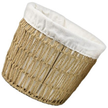 (Style 1) Natural Rattan Desktop Storage Basket Durable Snacks Holder Desktop Snacks Container For Kitchen Living Room Multicolor