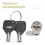 12mm Threaded Keyed Quarter Turn Cam Lock for Drawer Box Locker 7