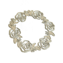 Wreath Cutting Dies for Photo Scrapbooking Card Making Decorations Embossing Stencils Carbon Steel Die Cuts Multicolor