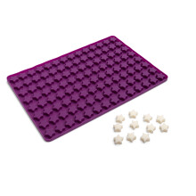 Silikone lysform stjerne 30x20 cm