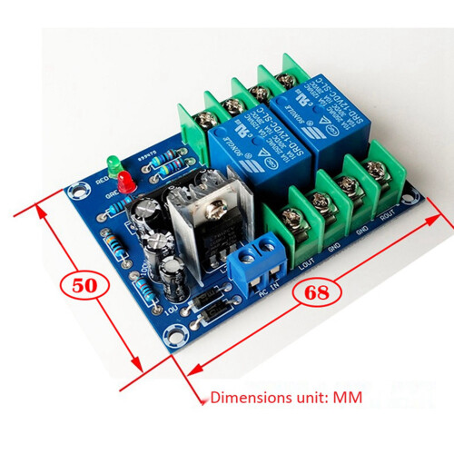 2X Dual Channel Speaker Protection Circuit Board High-Power Audio Amplifier Speaker Protector 2