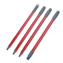 European Threads Compatible Metal Mops Handle Replacement with 4 Section Adjustable for Home Car Cleaning Multicolor