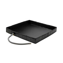 Foldable Shower Base Outdoor Tent Camping Awning Shower Tray Portable Shower Pan Foldable Shower Base for Camping Travel Multicolor