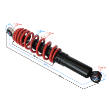 ATV 110 støddæmper 30cm/7mm