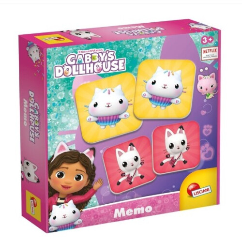 Lisciani Gabis Kattehus brætspil MEMORY 304-105984