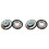 4X Hoofdtelefoonluidspreker 40 mm Luidspreker DIY-Hoofdtelefoonluidspreker Composietmembraanluidspreker Hoofdtelefoonluidsprekerstuurprogramma 1