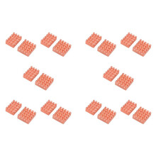 20X for OrangePi Orange Pi Zero 2W Pure Copper Heat Sink for OrangePi CPU Motherboard Cooling Multi-Functional