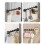 (White) Efficient Suction Hooks For Smooth Surfaces Bathroom Bedroom Storage Practical Door Wall Mount No Drilling Required  White 5