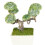 Kunstigt grønt bonsai træ 1