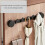 (Gray) Efficient Suction Hooks For Smooth Surfaces Bathroom Bedroom Storage Practical Door Wall Mount No Drilling Required  White 4