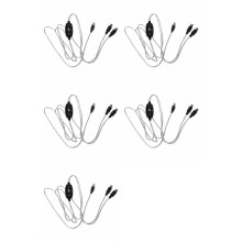 5X USB in-OUT MIDI Cable Converter PC to Music Keyboard Adapter Cord