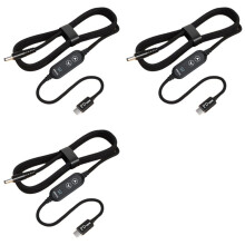 3X Type C Naar  Power Boost-Kabel  5V/9V/12V/15V/20V Instelbare Boost-Omvormer PD100W Triggerkabel USB Naar -Adapter