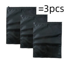 3 stuks vacuümcompressiezakken, ruimtebesparend 60%, herbruikbaar |Multi-pack professionele reisopbergtassen met