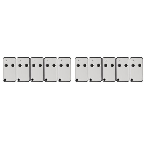 10PCS Remote Control 433.92MHz for Roger E80 TX52R Garage Door Remote Control Handheld Transmitter