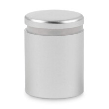 Monteringsbeslag i aluminium (afstandsstykke) - 25x19, mat sølv
