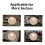 6X Bekabelde Barcodescanner Multifunctionele USB-Scan Handsfree Scannen QR-Code 1D- en 2D-Codelezer voor Supermarkten/Winkels 6