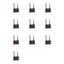 10X AC 220V A 5V/1A Trasformatore 5W Impermeabile Epoxy Potting Light Power Supply Interruttore Modulo Driver