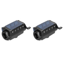 2X for 8 Inch S1/S2/S3 Electric Scooter LCD Display Monitor Cover Light Guard with Accelerator Brake Thumb Handle