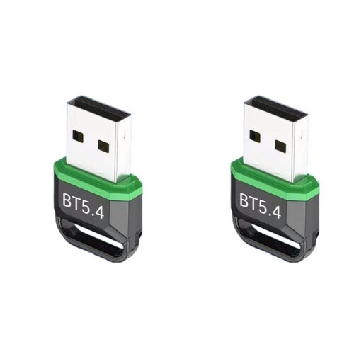 2X USB 5.4  Adapter for PC - USB Dongle Receiver Transmitter for Desktop Laptop Speaker