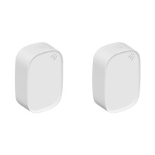 2X Tuya Zigbee Temperature Humidity Sensor Indoor Hygrometer APP Monitoring Works for Alexa Home Battery Powered