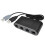 2X 4  Game Converter för GameCube GC Controller USB Adapter för   NGC/ U/PC Controller Adapter 8