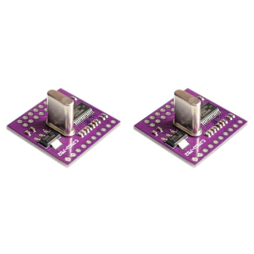 2X SC16IS752 I2C/SPI Bus Interface to Dual Channel UART Conversion Module, 2-Channel Serial Port Expander