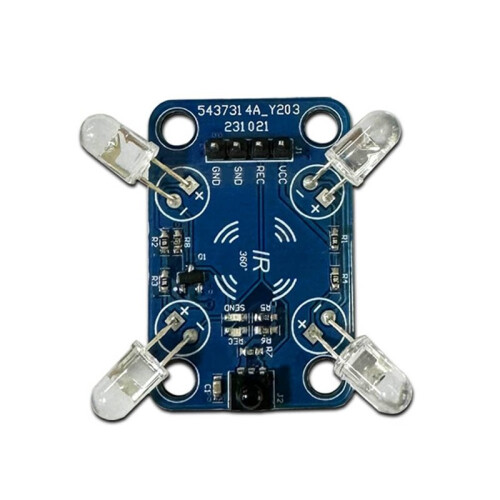 4X Infrared Transmitter-Receiver 360 Infrared Signal Transmission Without Dead Angle Multi-Functional Convenient Module 1
