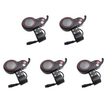 5X QS-S4 48V-60V Thumb Throttle LCD Display Meter voor Zero 8 9 10 8X 10X Elektrische Scooter 6PIN Display Accessoires