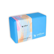 yellowBLOCK Yoga EVA Yogablok, Blå - Yogatilbehør