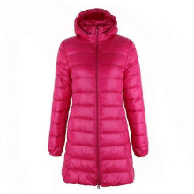 (xxL, rose) NewBang Plus 8XL 7XL Ladies Coats Long Winter Hat Detachable Down Jacket Ultra Light Down Jacket Women Hooded Female Warm Coat