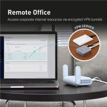 2X Draagbare Reisrouter, Draadloze Gigabit-Reisrouter in Zakformaat, met OpenVPN en Wireguard voor Gebruik in Openbare Ruimtes en Hotels