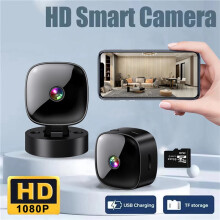 2X HD 1080P WiFi-Camera Nachtzichtcamera 360 Draaibaar Huisbeveiliging Draadloze WiFi-Bewakingscamera