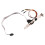 2X Cabo de Conexão para PS/2 para Teclado e Mouse da Placa-Mãe 586 com Defletor para Porta com/Serial 3