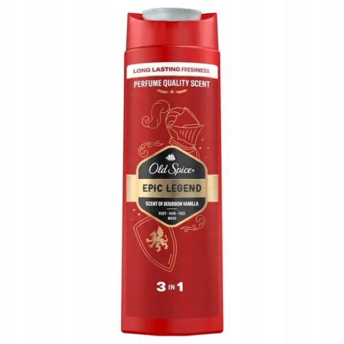 Old Spice Old Epic Legend Shower Gel og Shampoo 400 ml